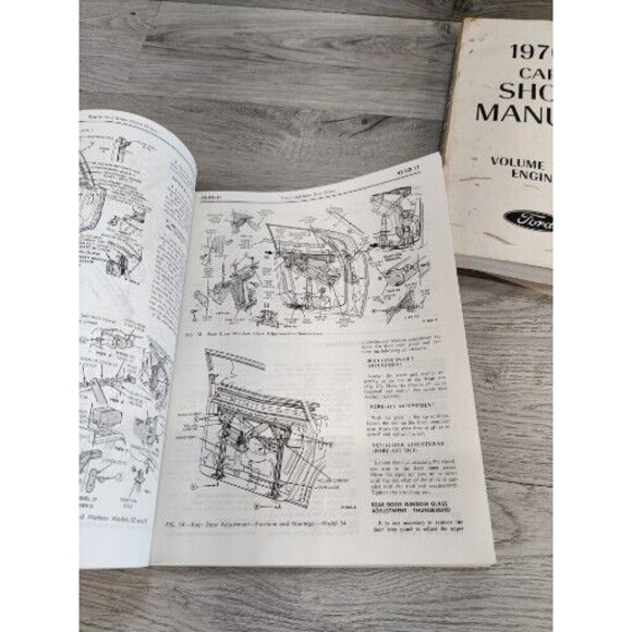 1970 Ford Car Shop Manuals Vol. 1, 2, 4. Mustang, Thunderbird, Cougar and more. - Picture 14 of 15